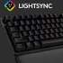 Клавиатура Logitech G513 Tactile (GX Brown switches),  USB, c подставкой для запястий, заводское нанесение кириллицы, черный [920-009329]